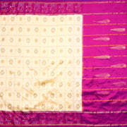 Kuberan Cream Pochampally Silk Saree
