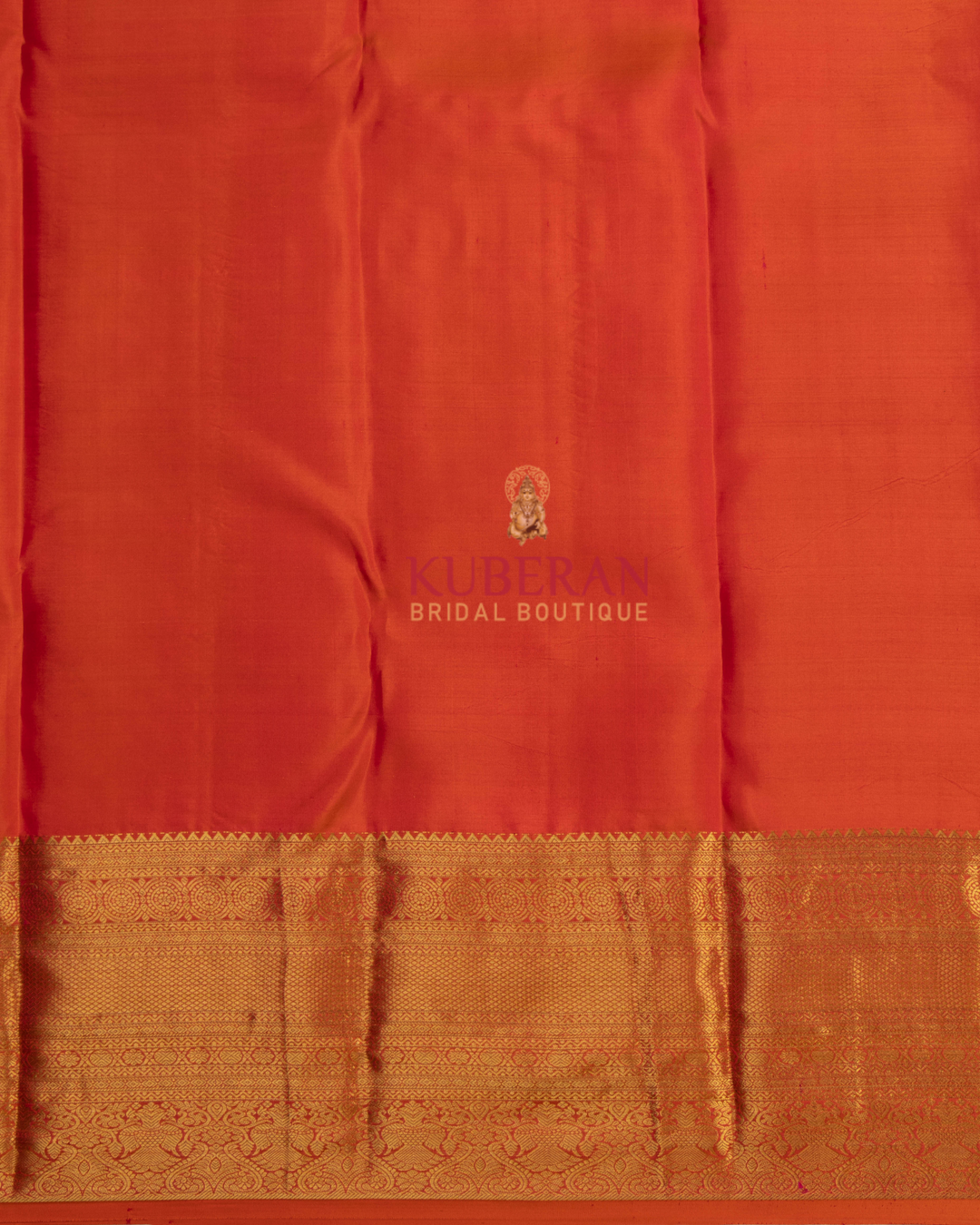 Kuberan Dark Green Kanchivaram Silk Saree