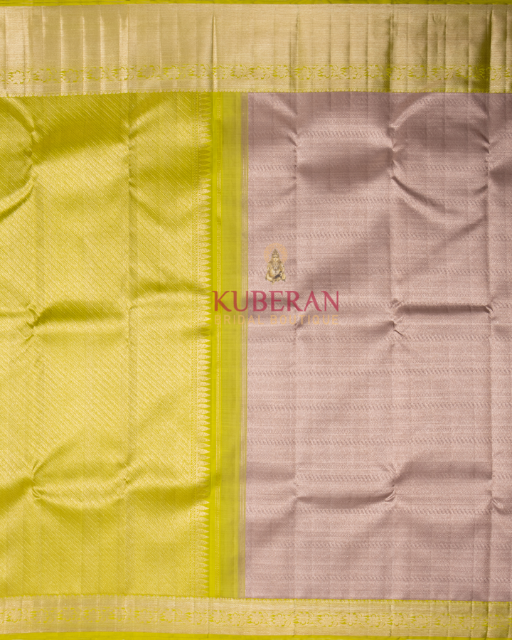 Onion Pink Pure Kanchi Designer Saree