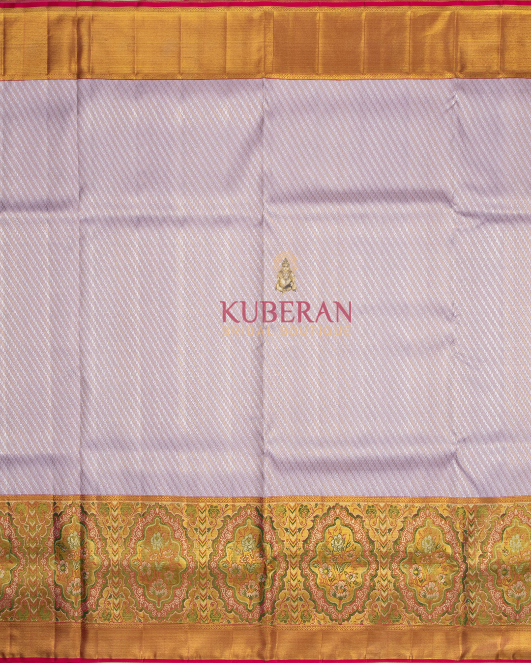 Kuberan Lavender Kanchivaram Silk Saree