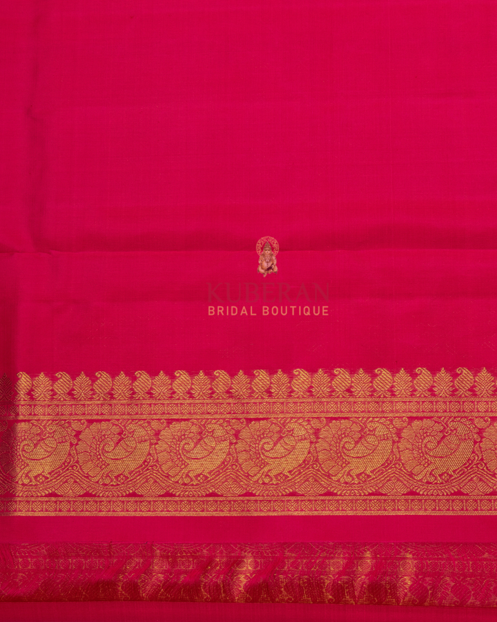 Kuberan Lavender Kanchivaram Silk Saree