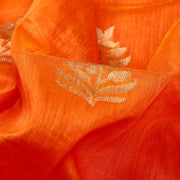 Kuberan Orange Pink Banarasi Saree