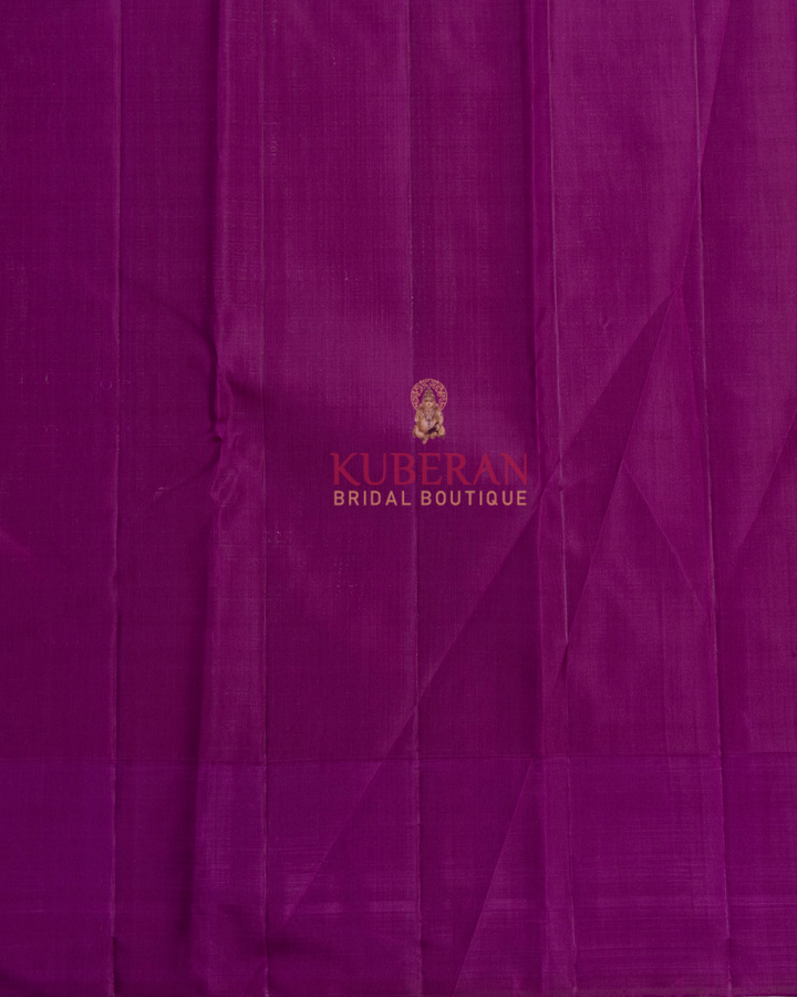 Kuberan Lavender Colour Kanchivaram Silk Saree