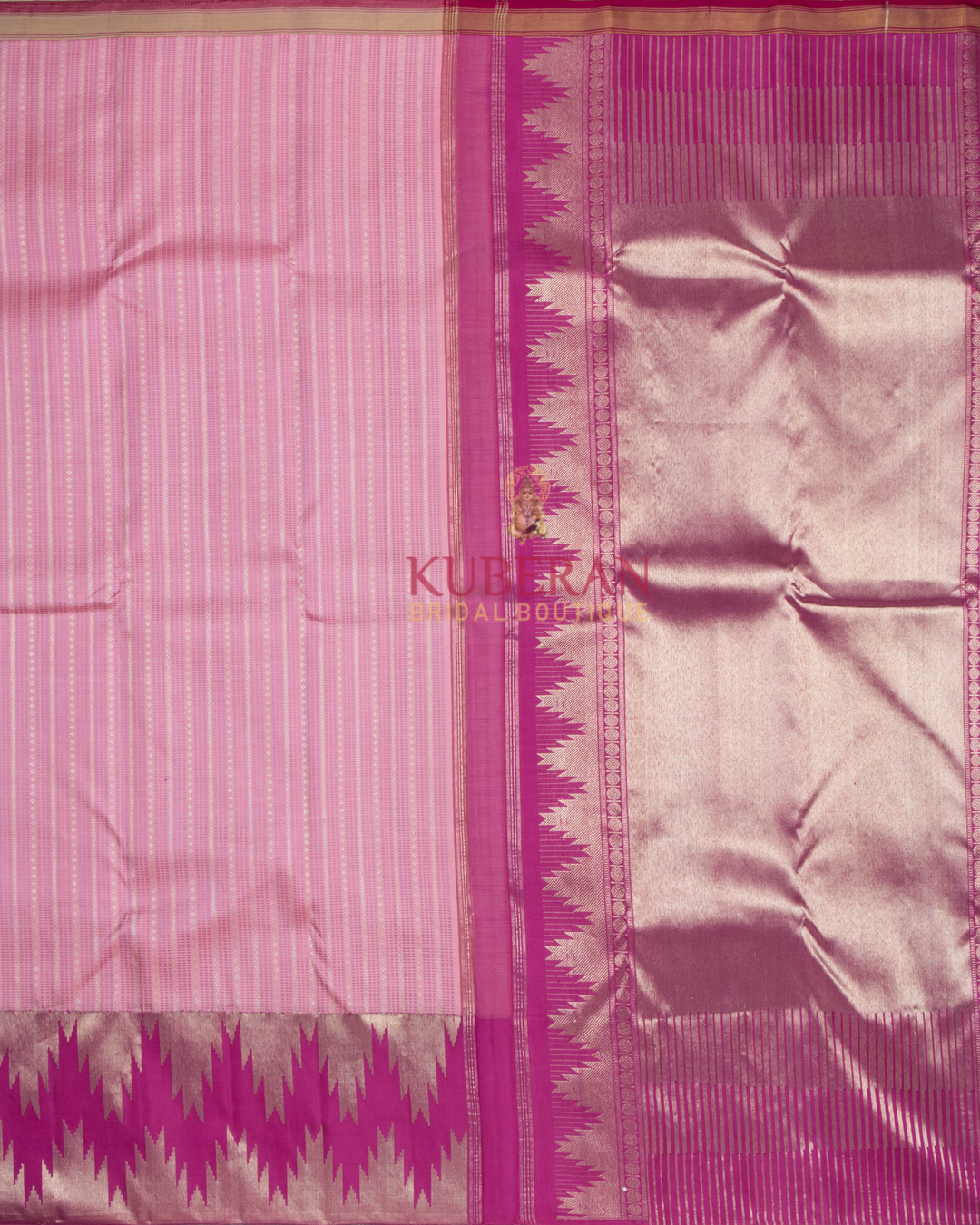 Pink Kanchivaram Silk Saree