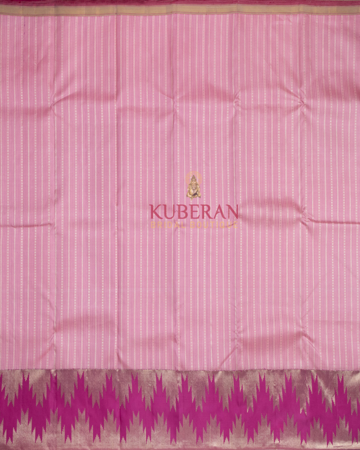 Pink Kanchivaram Silk Saree