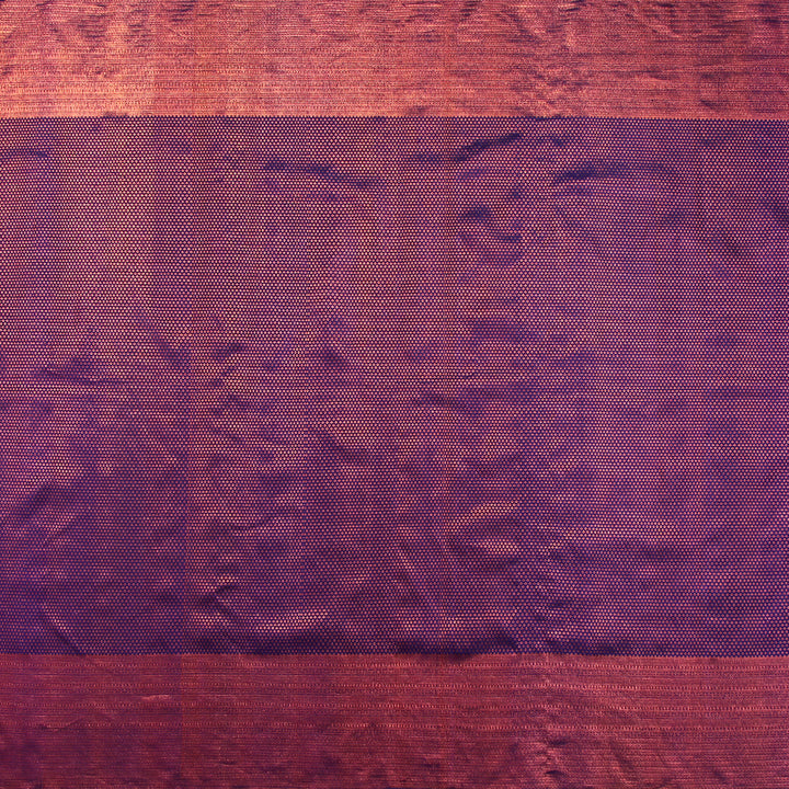 Kuberan Navy Blue Kanchivaram Silk Saree