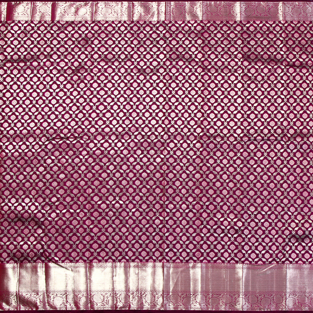 Kuberan Dark Majenta Kanchivaram Silk Saree