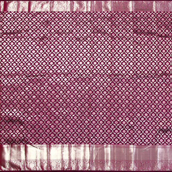 Kuberan Dark Majenta Kanchivaram Silk Saree