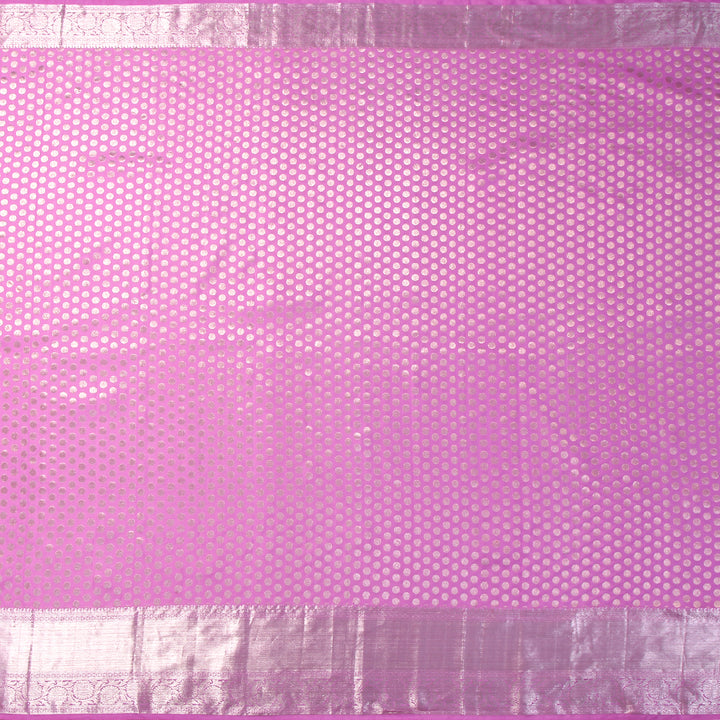 Baby Pink Kanchivaram Silk Saree