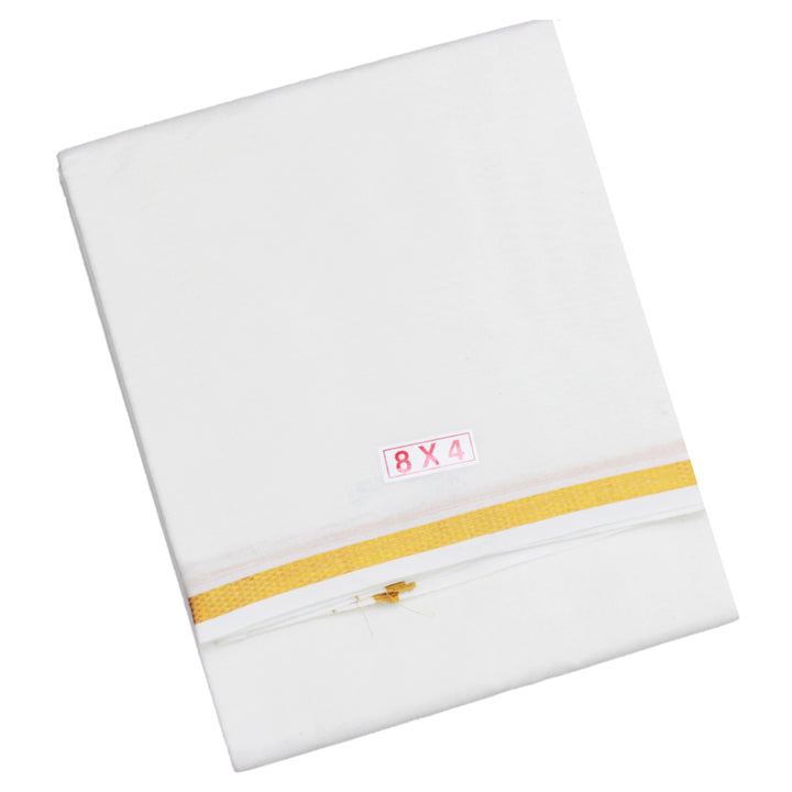 Kuberan White Cotton Dhoti