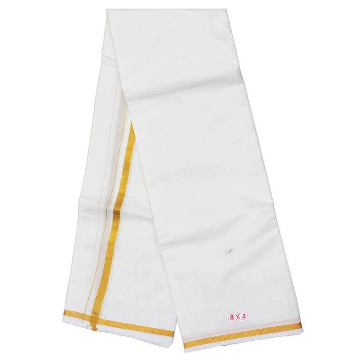 Kuberan White Cotton Dhoti