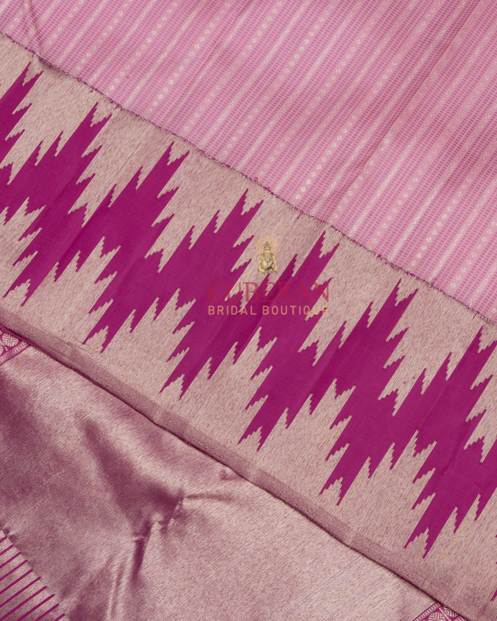 Pink Kanchivaram Silk Saree