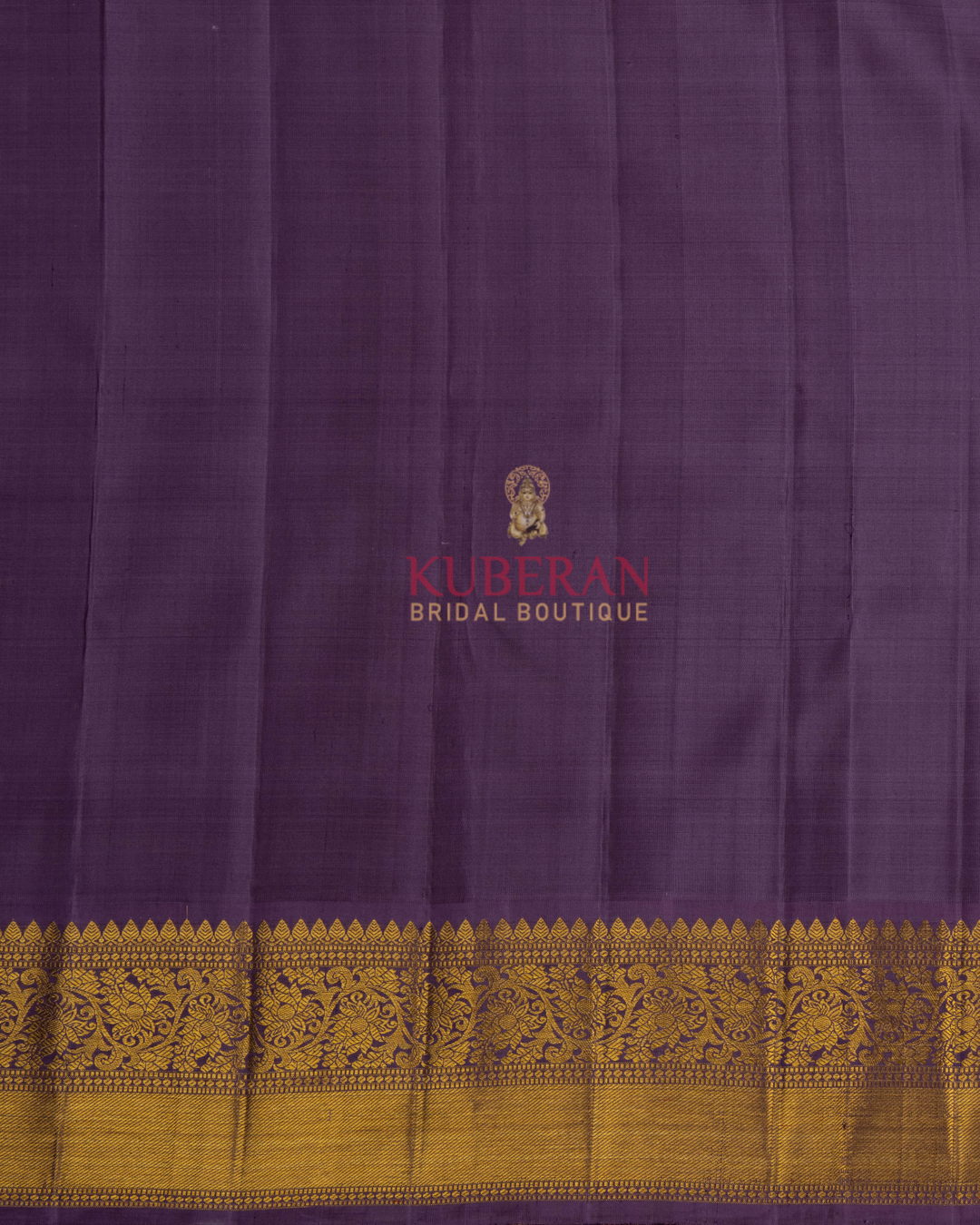 Kuberan Peach Kanchivaram Silk Saree