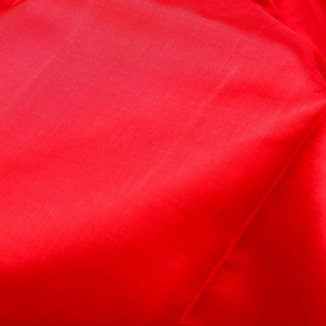 Kuberan Ruby Red Green 9 Yards Silk Saree