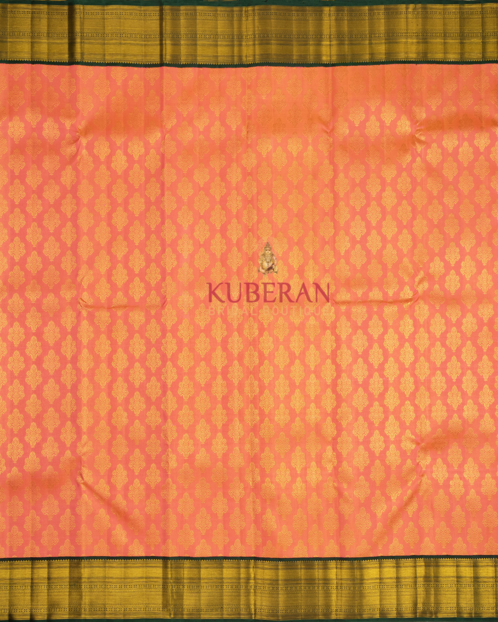 Peach Kanchivaram Silk Saree 