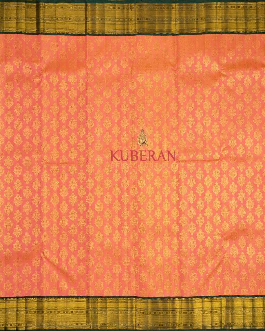 Peach Kanchivaram Silk Saree 