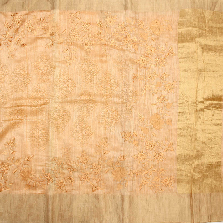 Kuberan Cream Banarasi Saree