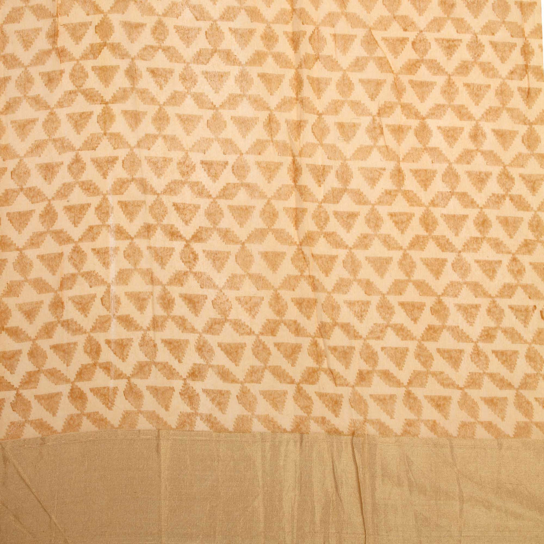 Kuberan Cream Banarasi Saree