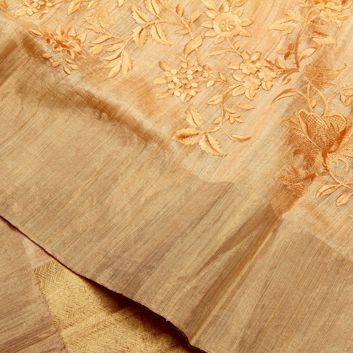 Kuberan Cream Banarasi Saree