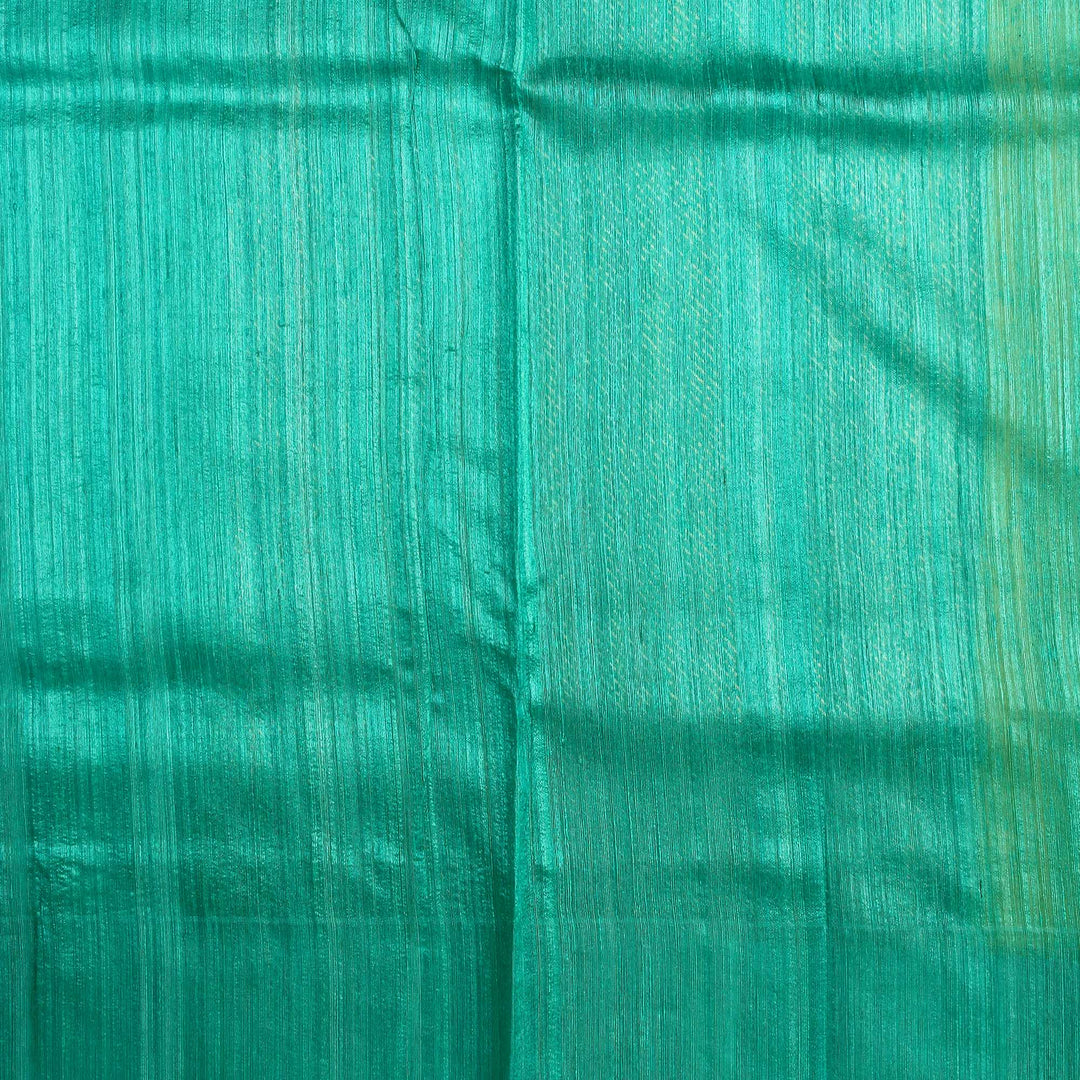 Kuberan Green Blue Banarasi Saree