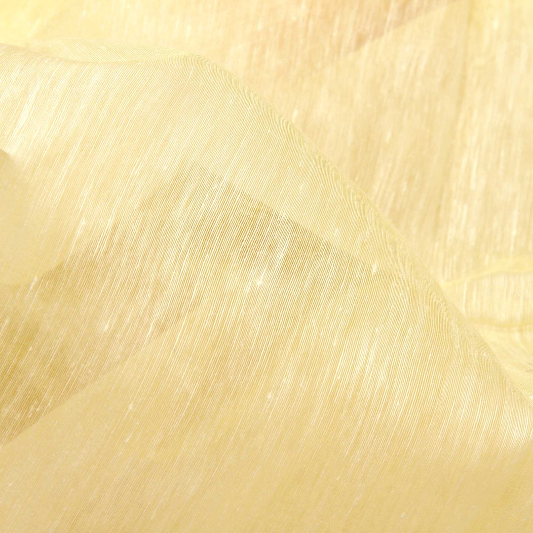 Kuberan White Orange Banarasi Saree