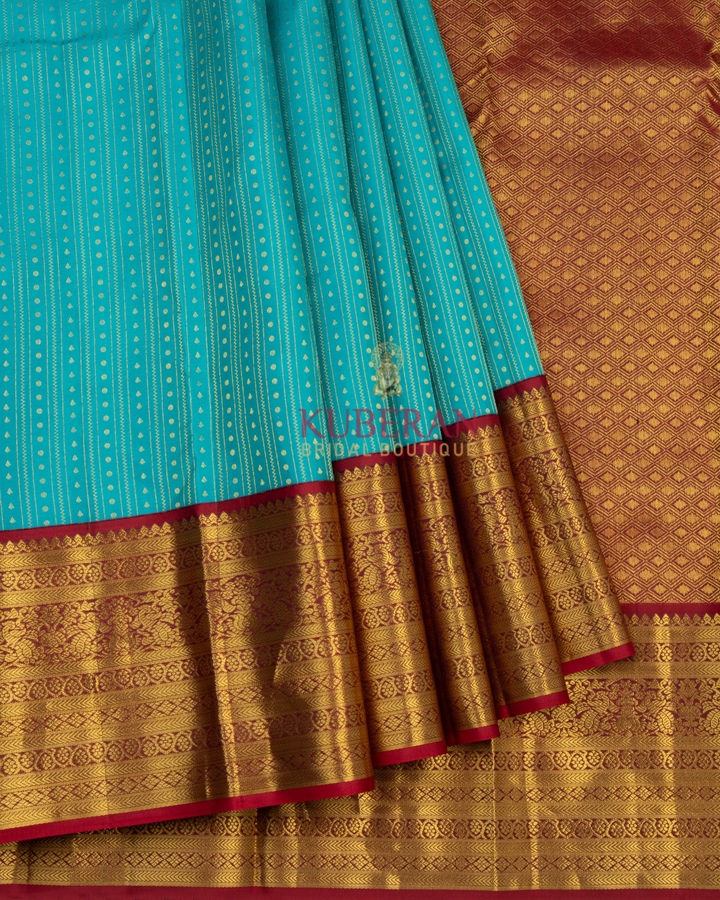 Maroon Kanchivaram Silk Saree