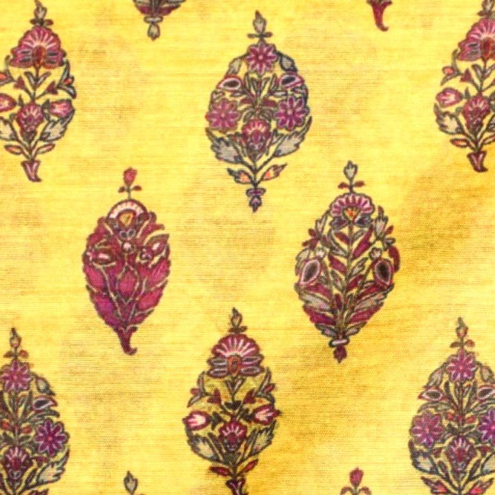 Kuberan Yellow Fabric