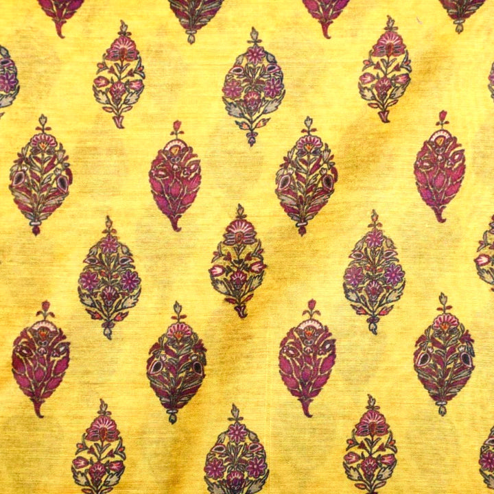 Kuberan Yellow Fabric