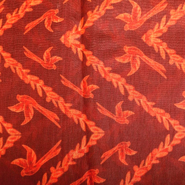 Kuberan Red Fabric