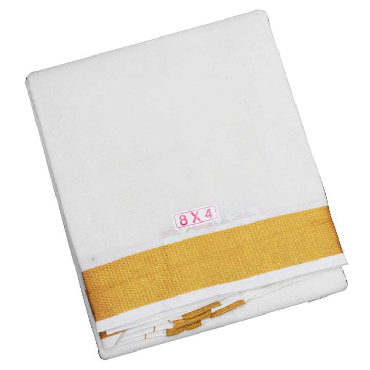 Kuberan White Cotton Dhoti