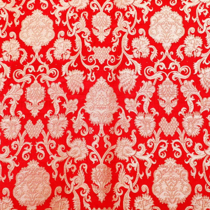 Kuberan Red Fabric