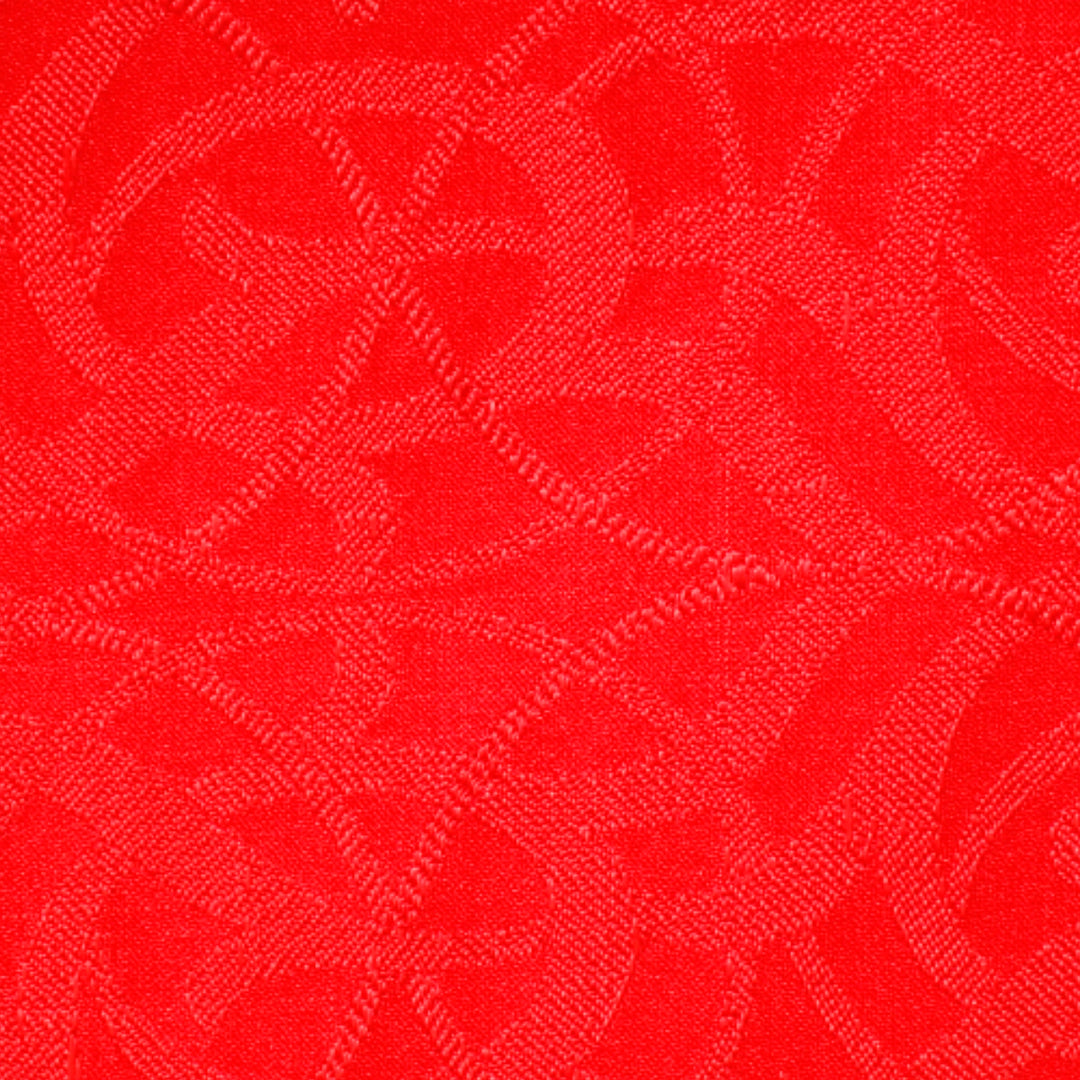Kuberan Red Designer Fabric