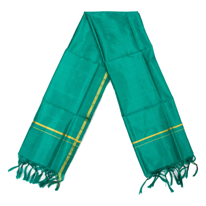 Kuberan Aqua Blue Navagraha Stole