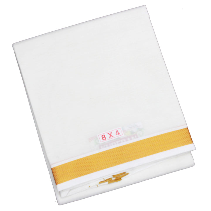 Kuberan White Cotton Dhoti