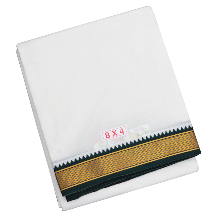 Kuberan White Cotton Dhoti