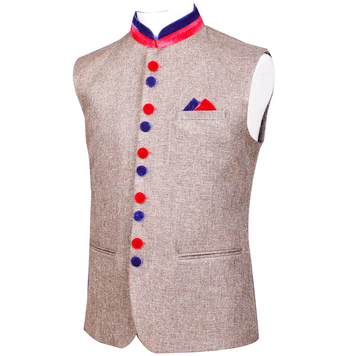 Kuberan Brown Waistcoat