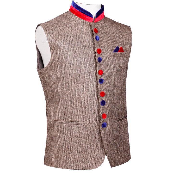 Kuberan Brown Waistcoat
