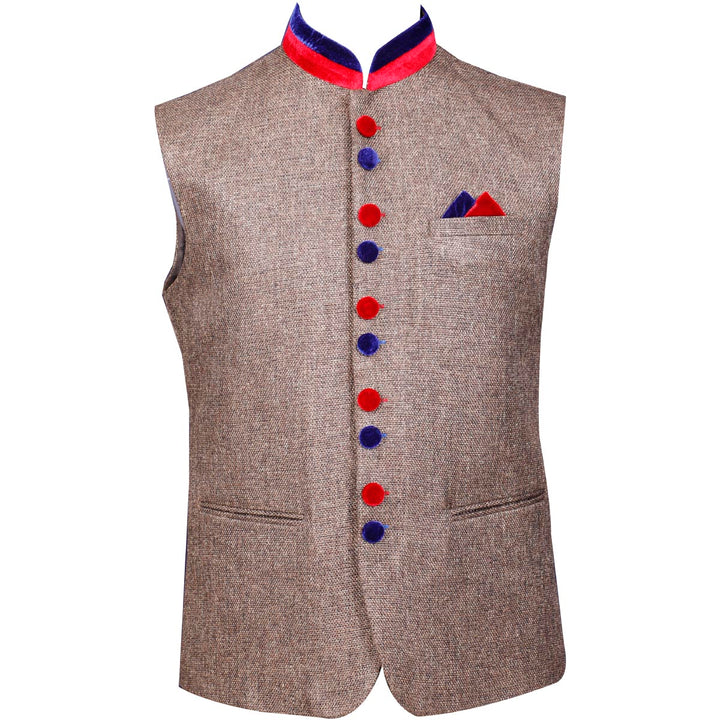Kuberan Brown Waistcoat