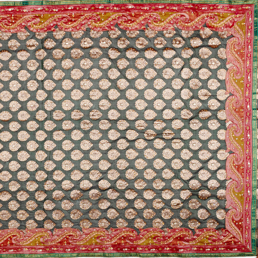 Kuberan Green Summer Silk Saree