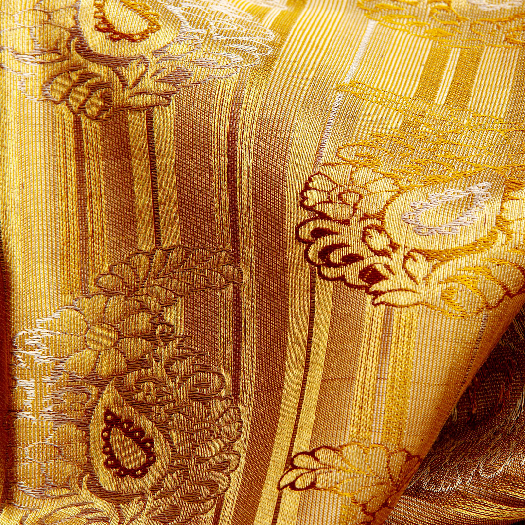 Kuberan Golden Kanchivaram Silk Saree