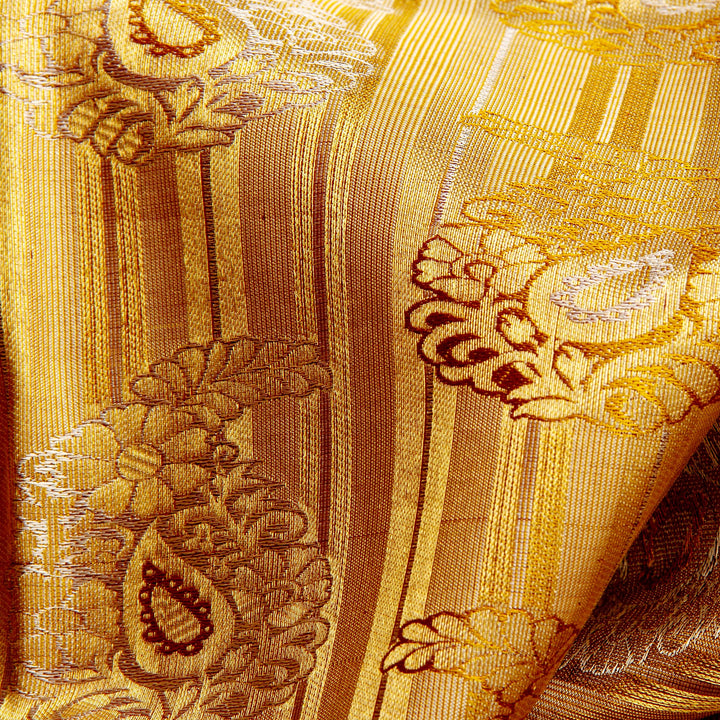 Kuberan Golden Kanchivaram Silk Saree