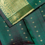 Kuberan Dull Green Kanchivaram Silk Saree