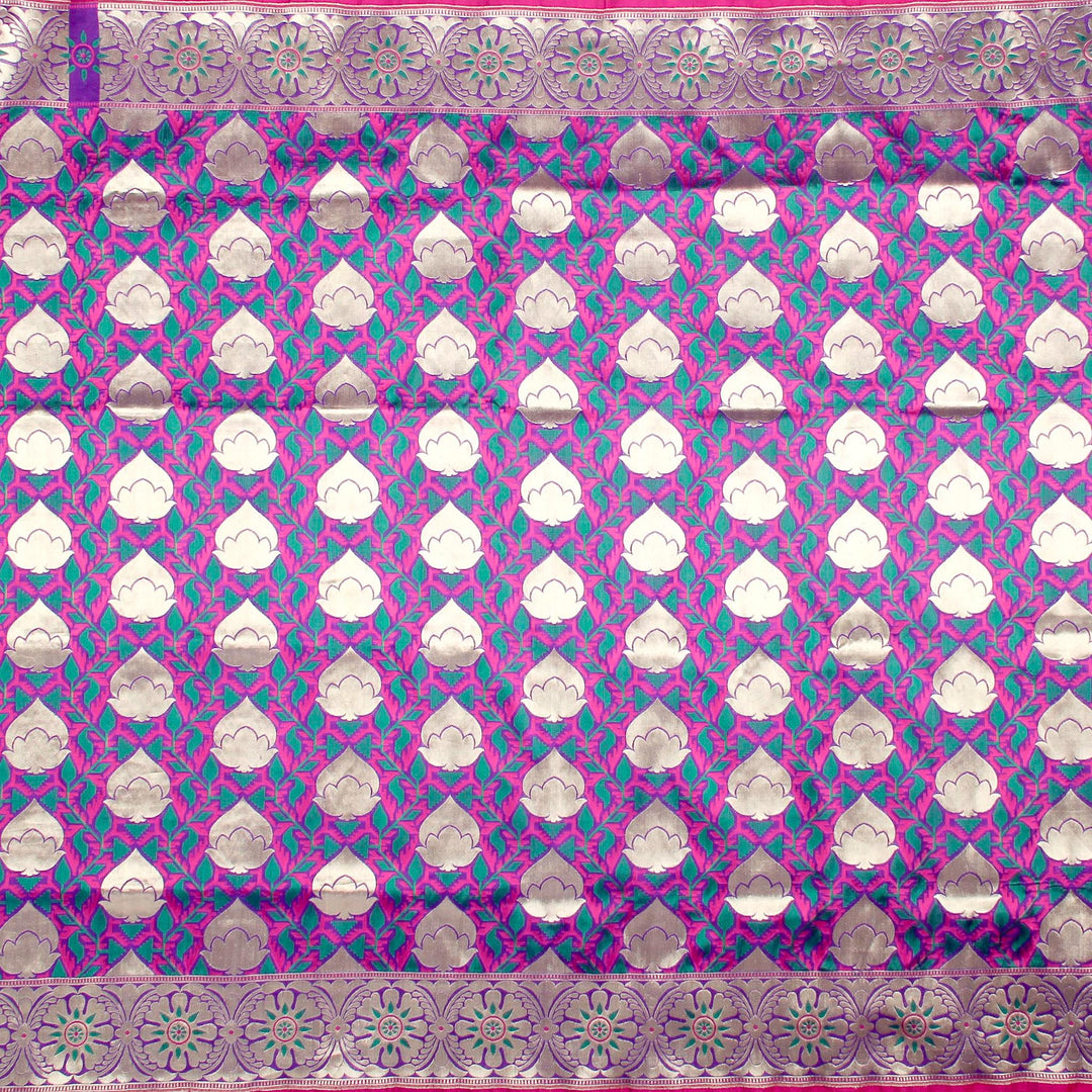 Kuberan Purple Banarasi Saree