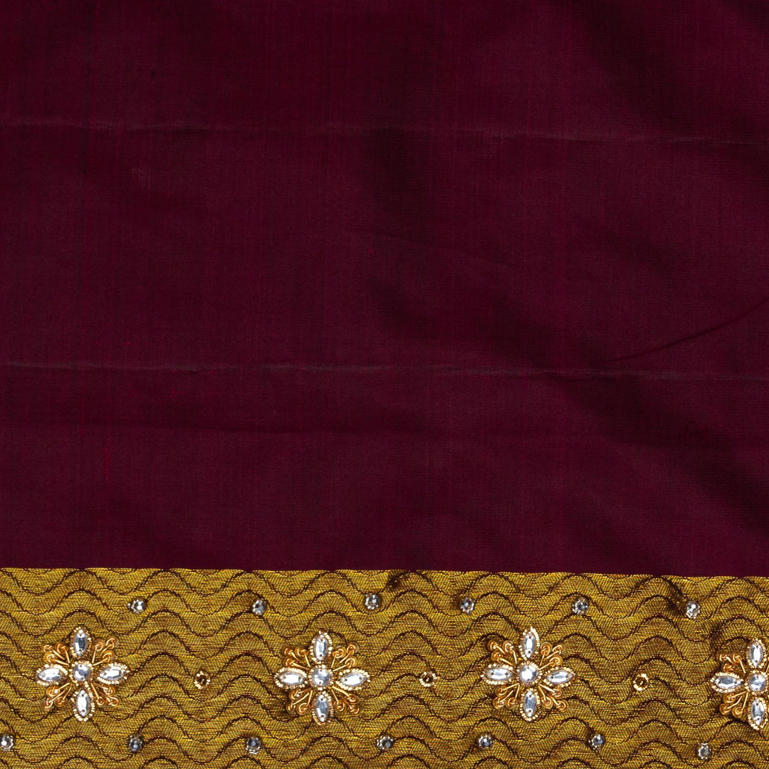 Kuberan Red Silk Saree