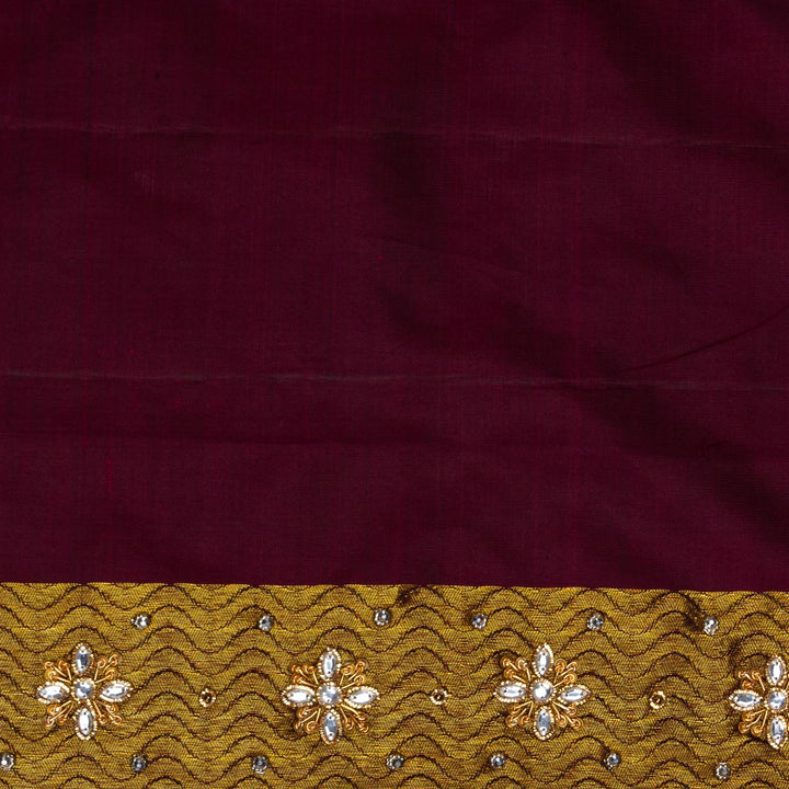 Kuberan Red Silk Saree