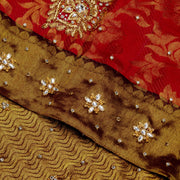 Kuberan Red Silk Saree