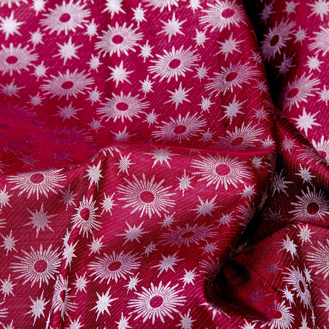 Kuberan Purple Kanchivaram Silk Saree