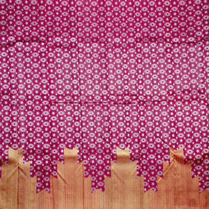 Kuberan Purple Kanchivaram Silk Saree