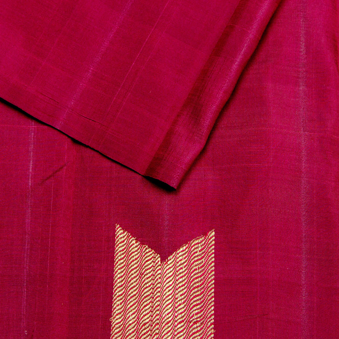 Kuberan Purple Kanchivaram Silk Saree