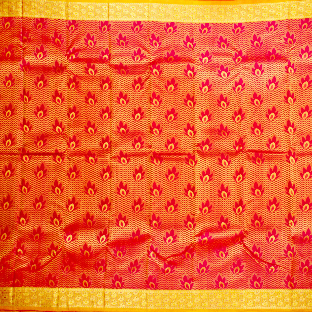 Kuberan Royal Red Kanchivaram Silk Saree